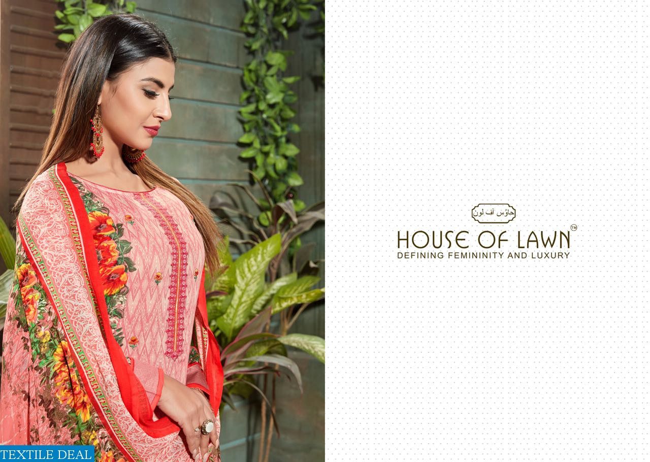 house of lawn muslin vol-5 Wholesale Ethnic dress material